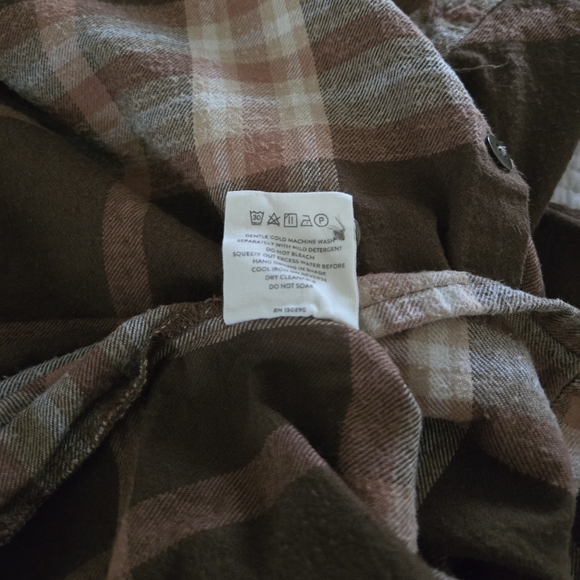 Spell Basecamp Chocolate Flannel SZ XL - Picture 7 of 11